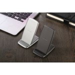 Wholesale Fast Wireless Charging Charger Stand Station Qi Compatible Device (Black)